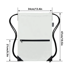 HOLYLUCK Drawstring Backpack Bag Sport Gym Sackpack