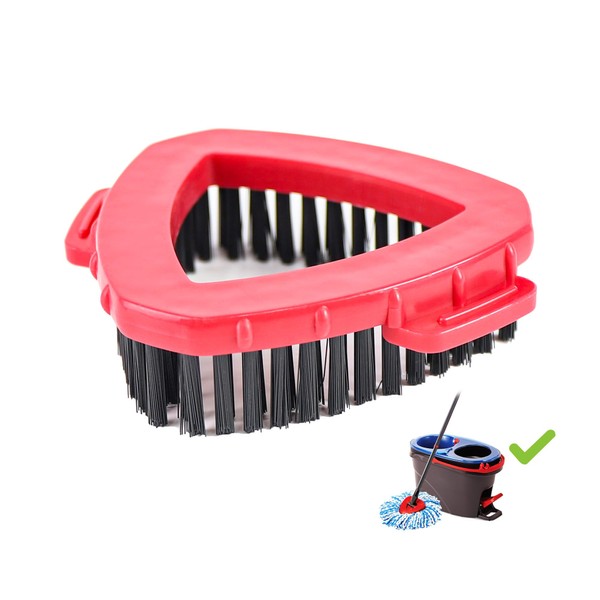 Spin Mop Scrub Brush Head, Butly Shower Scrubber Mops Replace
