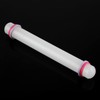 2pcs Plastic Rolling Pin, Thickness Rings Fondant Roller Tortilla Rolling