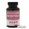 Inositol Supplement - Myo-Inositol and D-Chiro Inositol 60 Capsules with Folate & Vitamin D - Supports Hormonal Balance and Healthy Ovaries in Women - Vitamin B8-30 Day Supply
