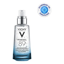 💧 Vichy Minéral 89 Booster Sérum Fortalecedor e Hidratante 50ml | Ácido Hialurónico + Agua Volcánica
