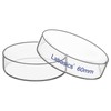 Labasics Petri Dish with Lid, High Borosilicate Glass, High Transparency