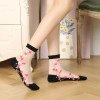 Medias De Malla De Nylon Transparentes, Calcetines Ultra