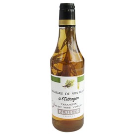 Beaufor White Wine Vinegar, Tarragon, 16.75 oz