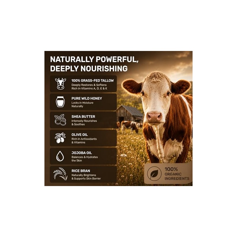 DRMOOSE – Beef Tallow and Honey Balm for Face &