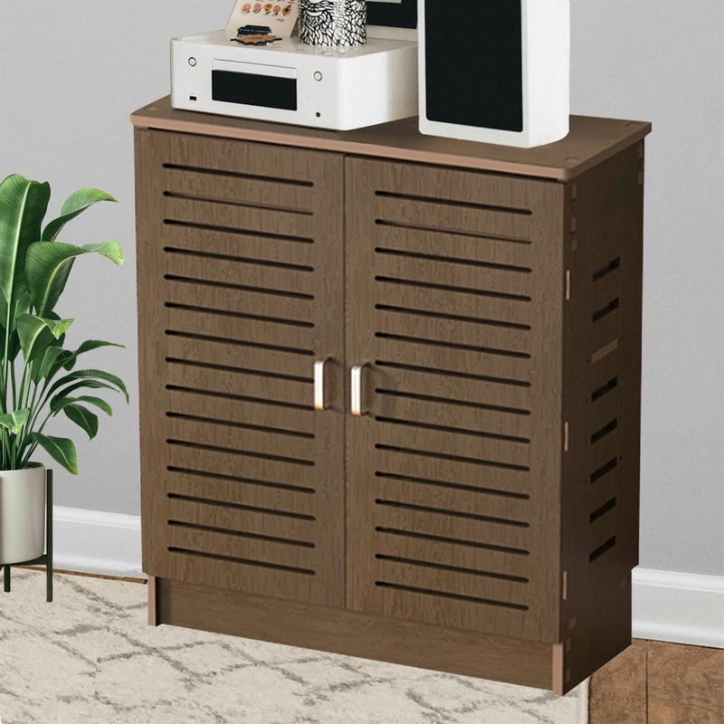 LXSEHN WiFi Router Storage Cabinet, PVC Floor Standing Router Storage