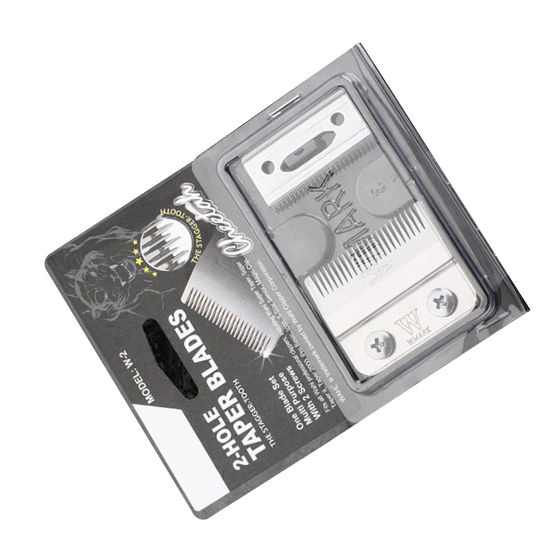 Electric Hair Clipper Blade Stainless Steel Silver Professional Beard Trimmer