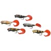 Cormoran Bait Minijig Sets Hunky/TT 30099 Contains 5 Pieces, Red/Green/Brown/Silver/White