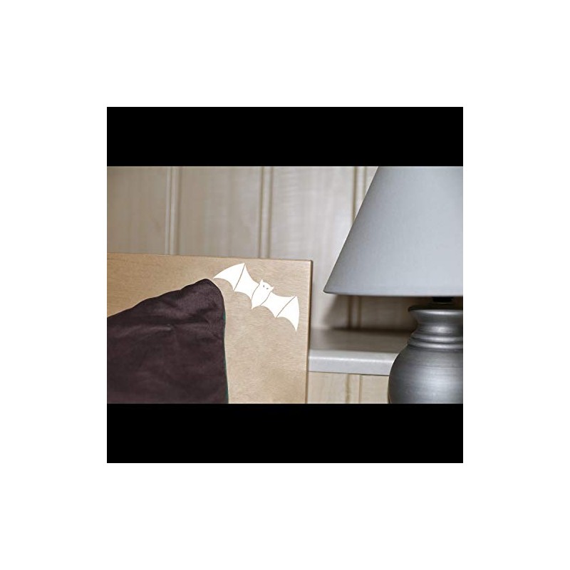 Glow in the Dark Bat Sticker Fluorescent / Phosphorising