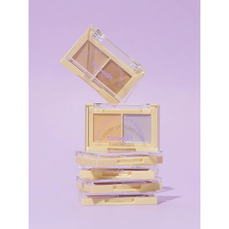 투에딧 Twoedit by Luna Skin Cover Conceal Palette (02 Tone