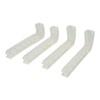 2 Pairs Skate Guards Portable Ice Skate Blade Covers Adjustable