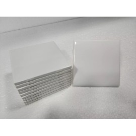 Daltile Vintage White Ceramic Tile 4.25 in Daltile Color 0100 Mid Century Modern Retro