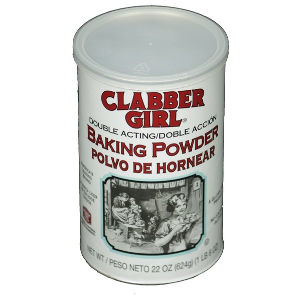 Clabber Girl: Double Acting Baking Powder, 22 Oz