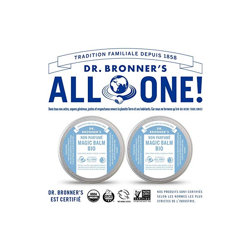 Dr. Bronner's Care Baby Mild Organic Magic Balm 60 g