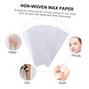 Healeved Hair Removal Mistakes Fixed 200pcs Non-woven Wax Strips Gentle