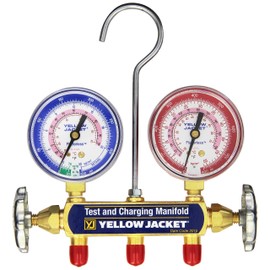 Yellow Jacket 41712 Manifold, bar/psi, R-410A