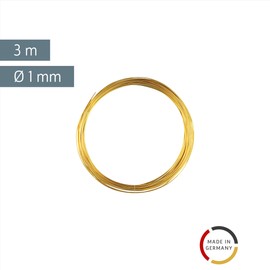 KnorrPrandell Filo in Ottone, 1 mm x 3 m, Oro