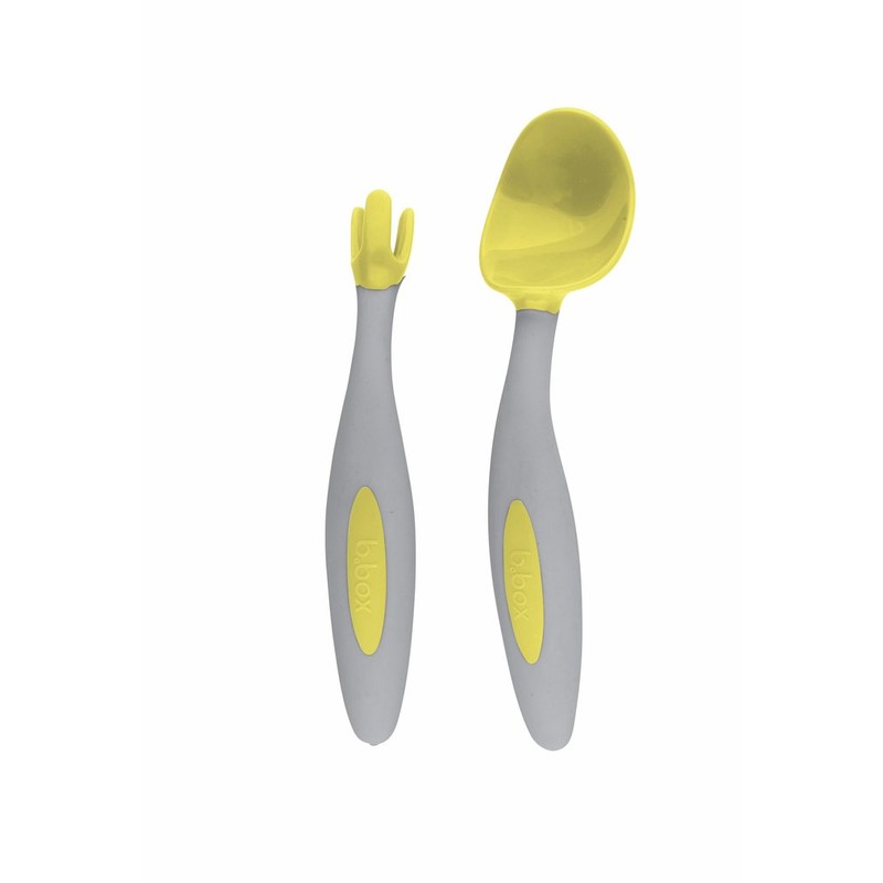 B.Box Toddler Cutlery Set - Lemon Sherbet