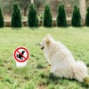 Sign Hunde kacken verboten Sign "Hier bitte nicht!" [German Language]