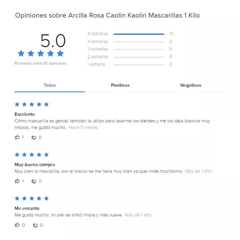 Bio Belleza y Salud Arcilla Rosa Caolin Kaolin Mascarillas 1