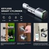Electronic Door Lock, Fingerprint Front Door, Biotech Fingerprint Lock Cylinder,