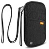 RFID Blocker Family Passport Wallet, Passport Document Organiser with Two