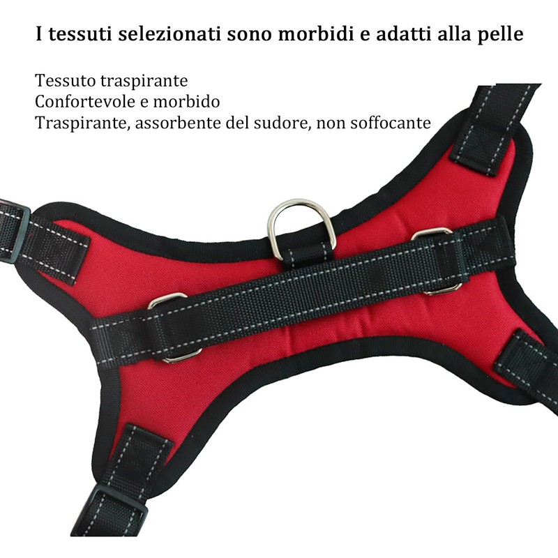 MENGTEQI Professional Dog Harness, Comfortable and Breathable, Adjustable for Small