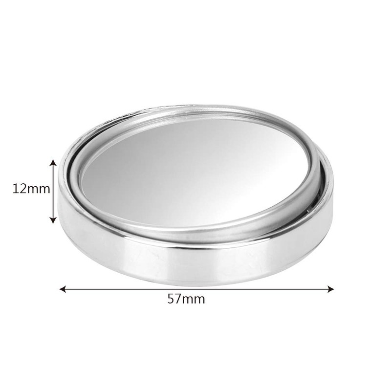 360° Rotary Push Car Rear View Mirror