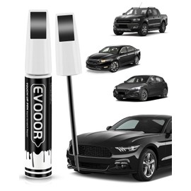 EVOOOR UA/UD/M6373/M6877 Black Ebony Touch Up Paint for Ford – Exact Match 2 in 1 Paint Pen for Chips and Nicks Repair