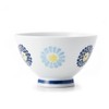 Hasamiyaki CtoC JAPAN Rice Bowl, Round Crest Chrysanthemum, φ4.5 x