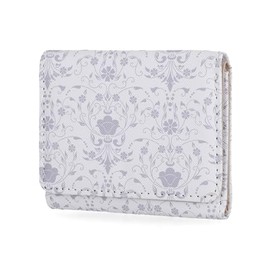 Mundi Anna Indexer Small Wallet for Women, Slim Credit Card Holder with Zipper Coin Pocket, Bifold Compact Womens Wallet with ID Window in Cottage Floral
