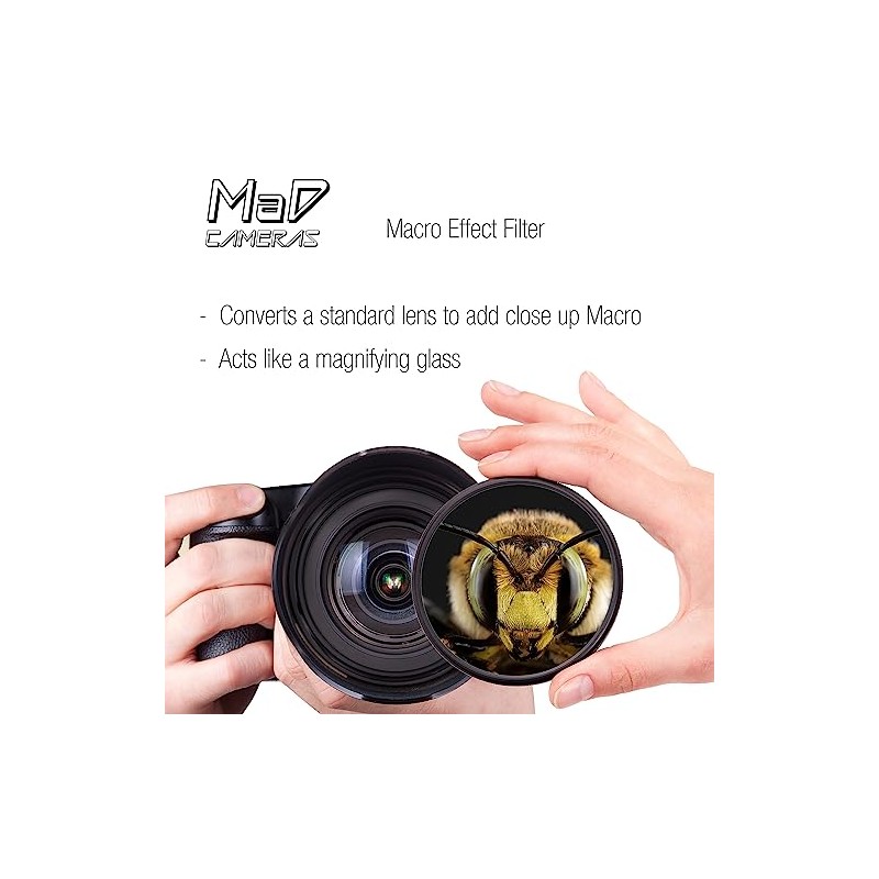 MaD Cameras Macro Effect Zoom Camera Lens Filter - Add's