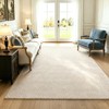SHACOS Soft Cozy Fluffy Arch Waves Pattern High-Low Textured Area