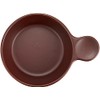 Reddish Brown One-Handed Ajillo Ajillo Pot, Diameter 5.9 inches (15
