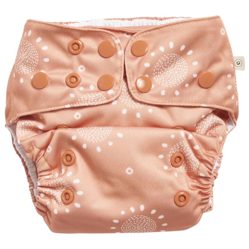 EcoNaps Modern Cloth Nappy 2.0, Indigo Pinstripe
