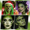 CAHOTO Light Green Face Body Paint, Water-Based Foundation Makeup