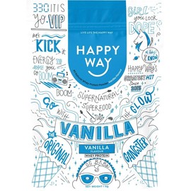 Happy Way Whey Protein Powder Vanilla 1kg