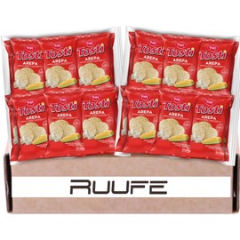 Tostiarepas (24 pack) an Arepa Colombian snacks Cheese and Butter Corn Snacks colombian snack online mecato colombiano Colombian food products