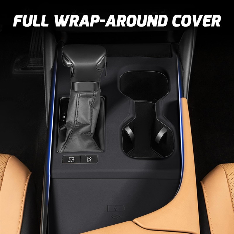 GCZCC Silicone Car Gear Shift Panel Trim Cover for Lexus