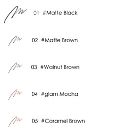 lilybyred STARRY EYES am9 to pm9 SLIM GEL EYELINER (03 Walnut Brown) Ultra-Slim 2mm Precision,Long-Lasting All-Day Wear