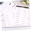 FRCOLOR 18 Pairs Eyebrow Sticker Kit Waterproof Artificial Eyebrows for