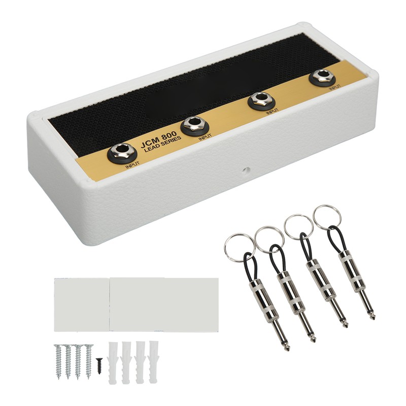 Guitar Amp Key Hanger Wall Mounting Jack Rack Includes 4