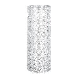 Concepts 21 inch Heavy Duty Metal Umbrella Stand - Durable Storage Holder for Umbrellas - Indoor and Outdoor Use - Stylish and Modern Organizer for Entryways. (White Lace)