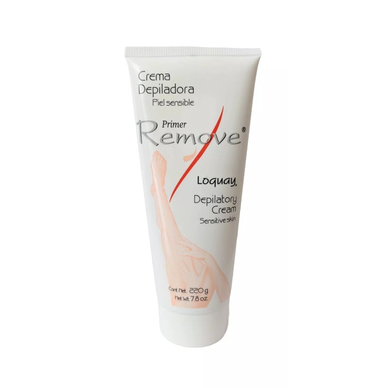 LOQUAY: Primer Remover Depilatory Cream - Sensitive Skin / Crema