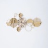 Large Luxury Gold Wall Clock Nordic Style Metal Clocks Home