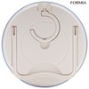 FORMIA HWP-001S-BU Bath Clock, Waterproof, For Bathing, Standing, Analog, Hodogaya