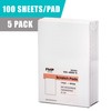 FMP Brands 5 Pack Note Pads 4x6, 100 Sheets Per
