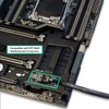 LINKUP Internal 12G U.2 Cable (85Ω 85 ohms PCIE3.0 Mini