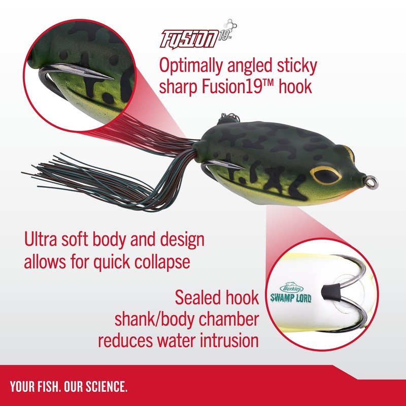 Berkley Swamp Lord Hollow Body Frog