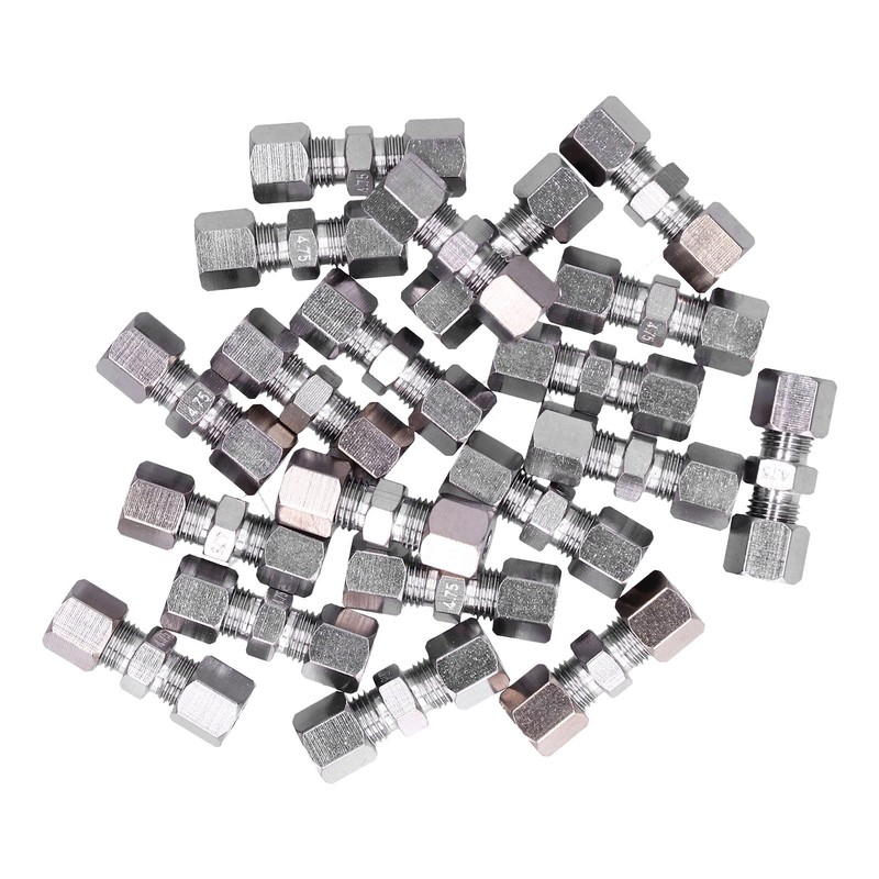20pcs 35mm/1.38in Quick Connector Double Cutting Ring No Flanging for